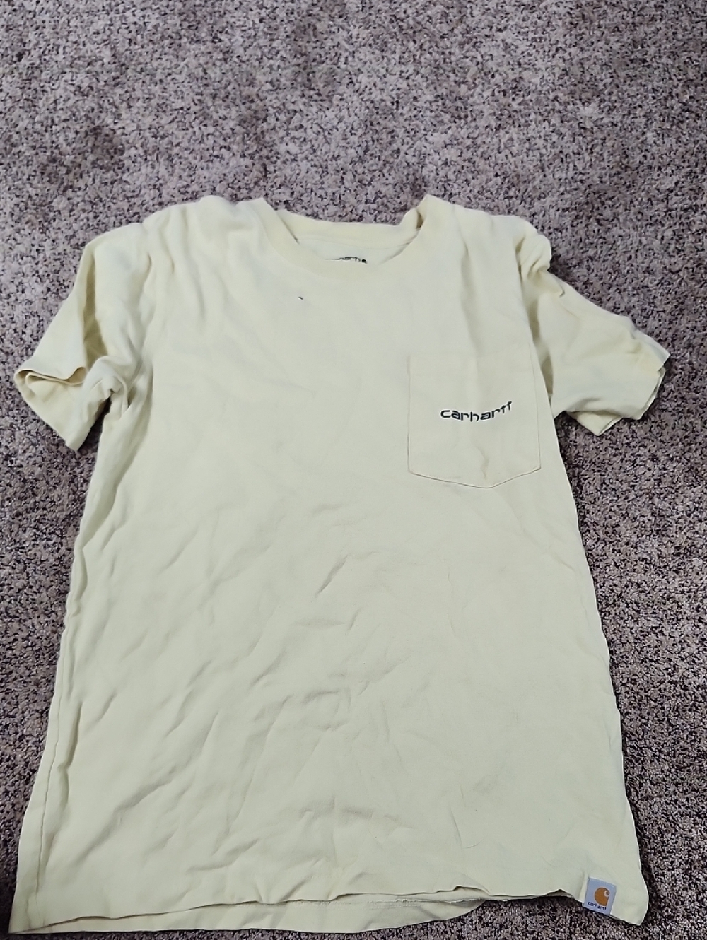 Carhartt Men’s Cream Pocket T-Shirt